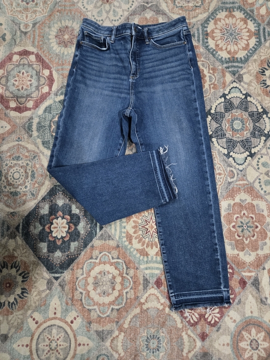 LC Lauren Conrad Denim - LC Lauren Conrad Women's 12 Super High-Rise Slim Straight Jeans